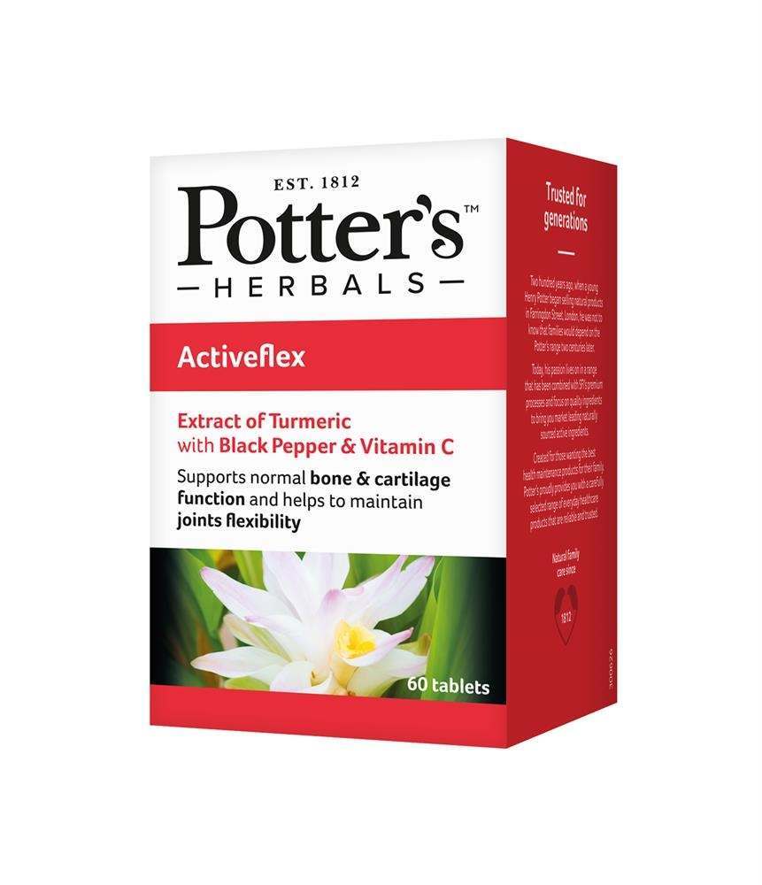 Potter's Herbals ActiveFlex 60 Tablets