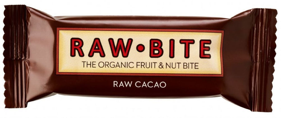 Rawbite Raw Cacao Bars 50g - Pack of 12