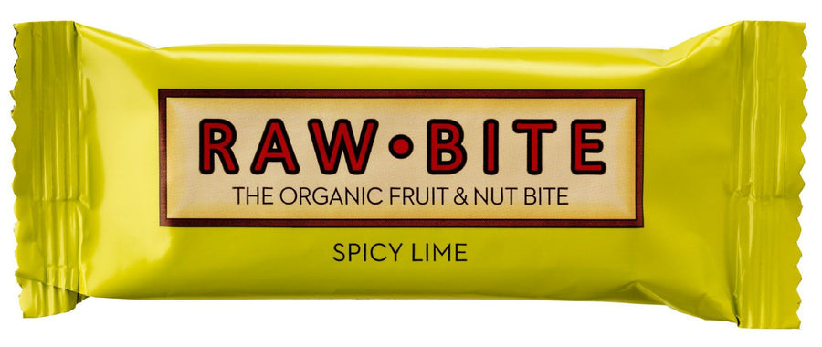Rawbite Spicy Lime Bars 50g - Pack of 12