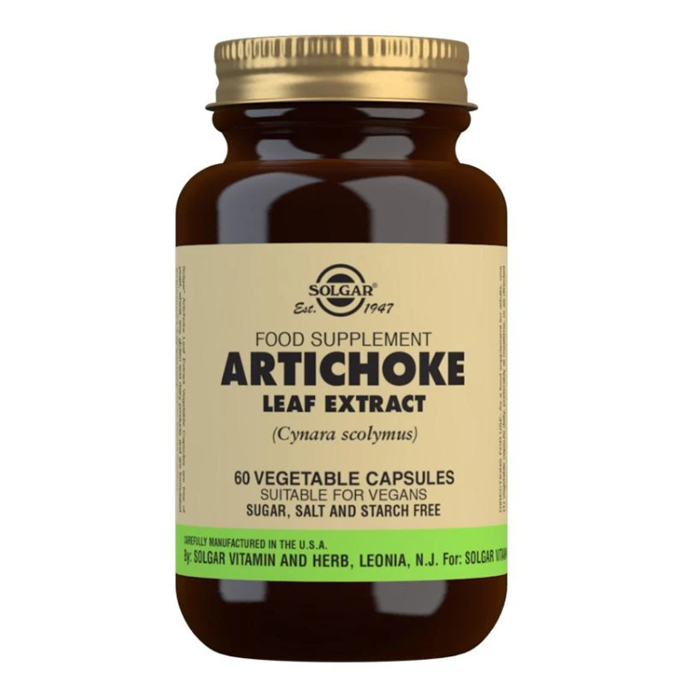 Solgar Artichoke Leaf Extract 300mg Vegetable 60 Capsules