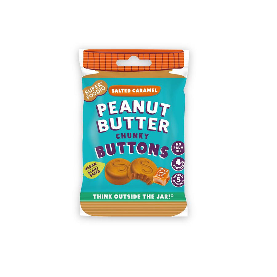 Peanut Butter Buttons - Salted Caramel 20g