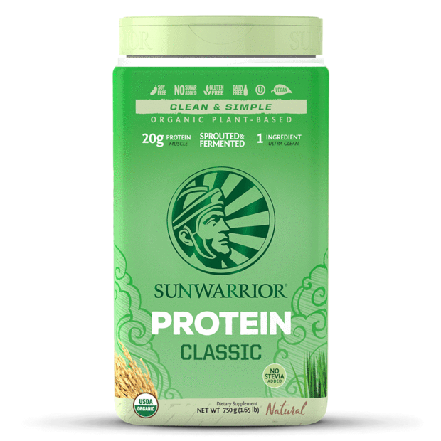 Sunwarrior Protein Raw Vegan Natural Powder 750g