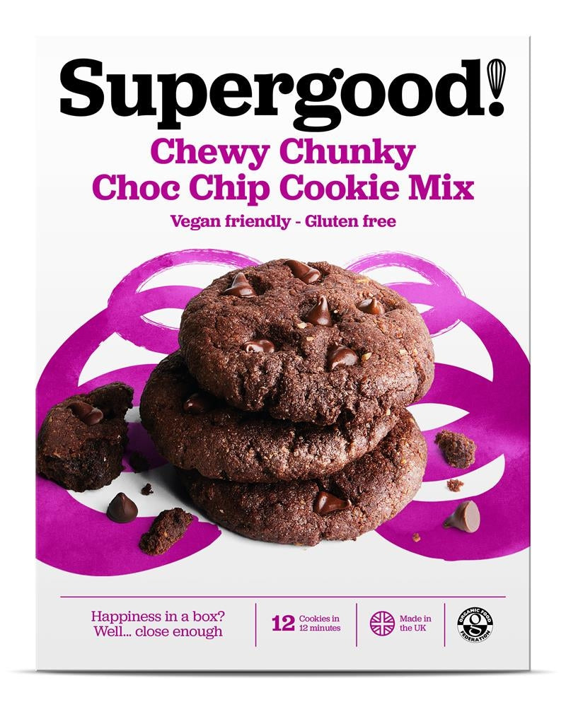 Supergood Chewy Chunk Choc Chip Cookie Mix 245g
