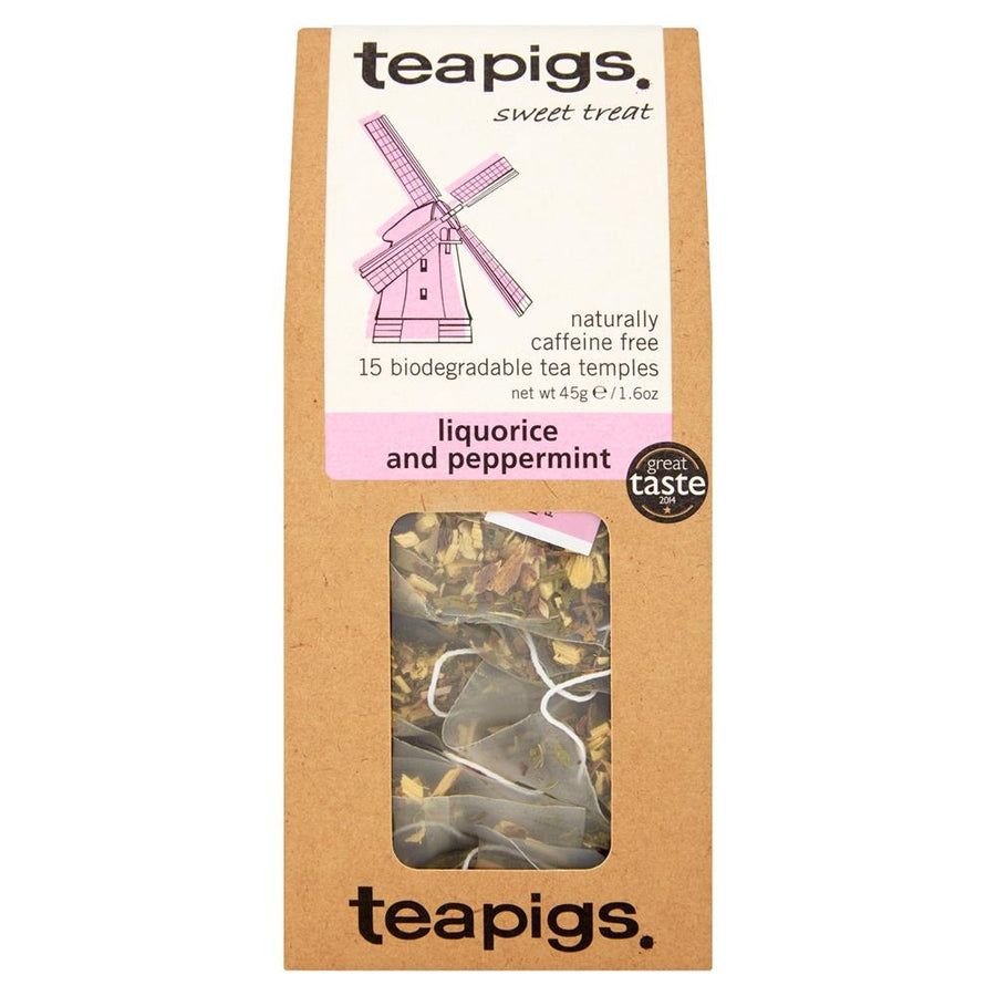 Teapigs Liquorice & Mint Tea - 15 Tea Temples