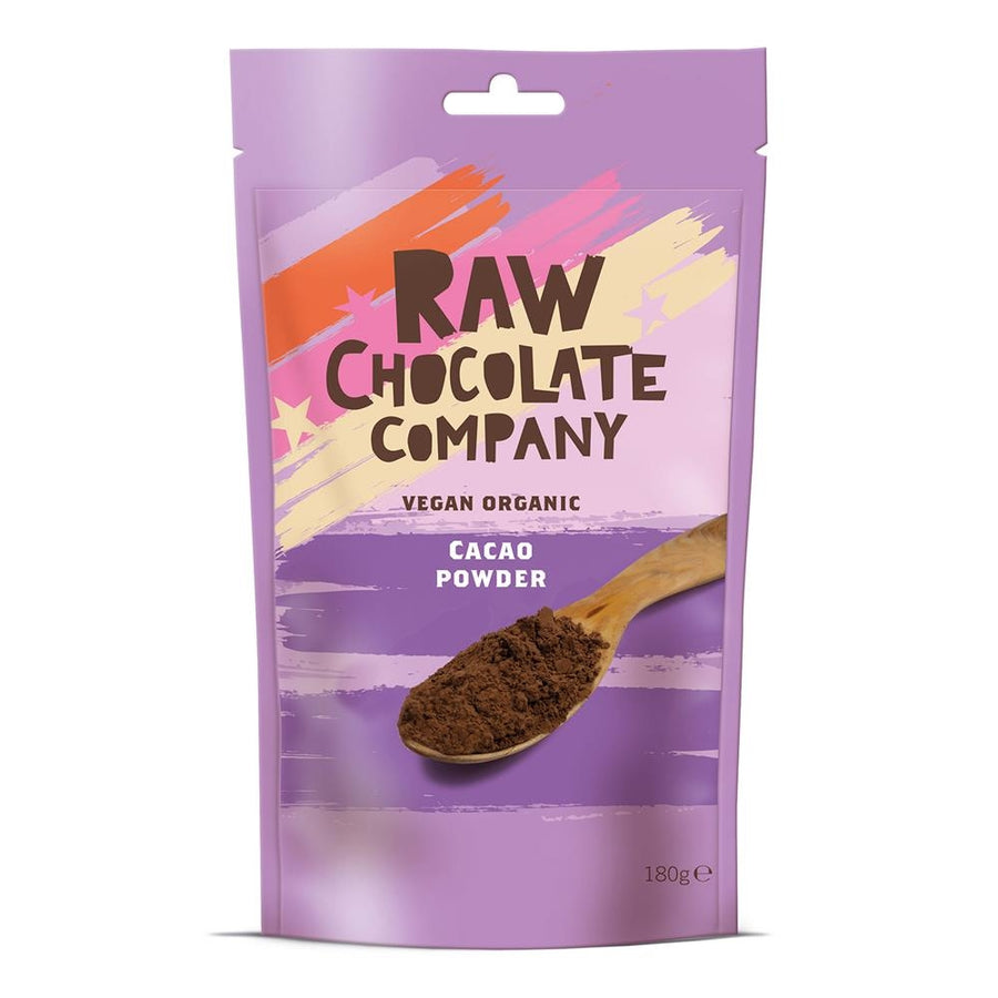 The Raw Chocolate Company Fairtrade Organic Cacao Powder 180g