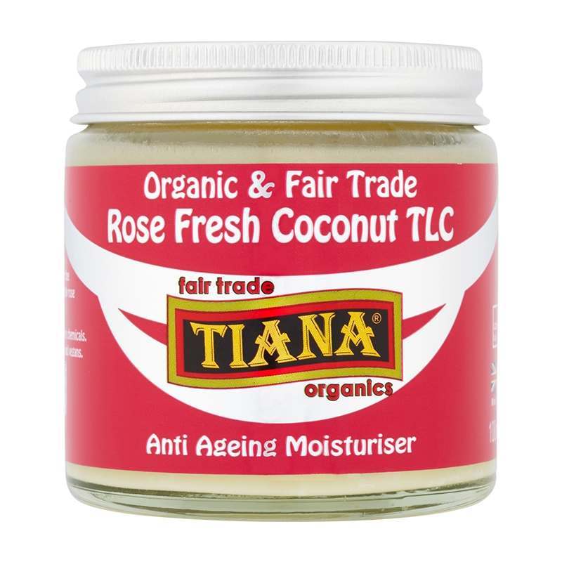 Tiana Organic Fair Trade Rose Fresh Coconut TLC 100ml