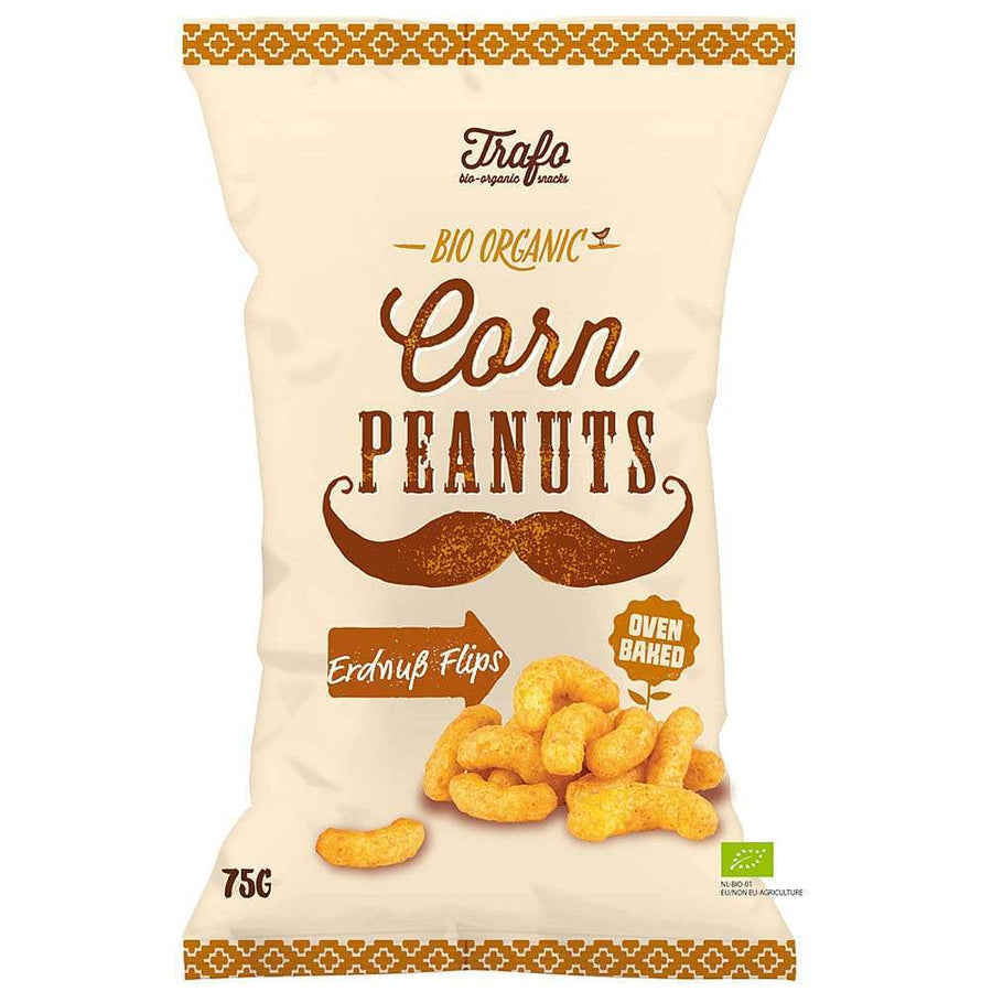 Trafo Organic Corn Peanuts 75g - Pack of 6