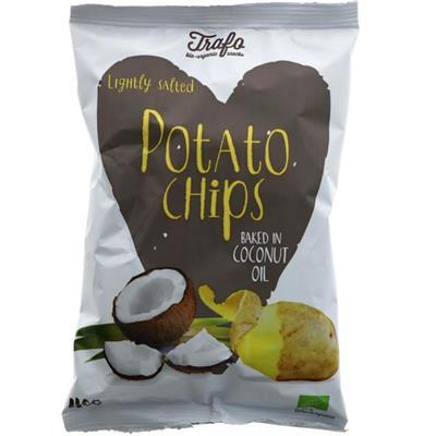 Trafo Organic Lightly Salted Potato Chips in Coconut Oil 40g - Pack of 5