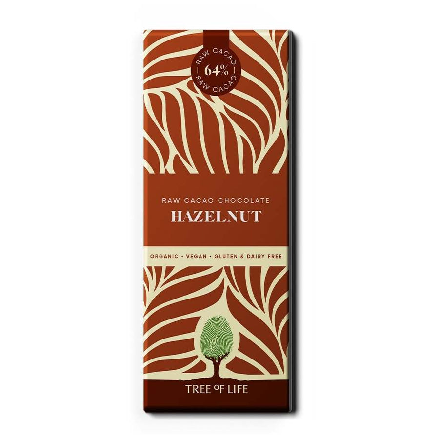 Tree of Life Raw Organic Hazelnut Chocolate 75g