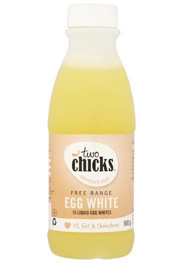 Two Chicks Free Range Egg White 500g