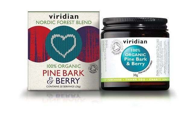Viridian Organic Pine Bark & Berry Powder 30g