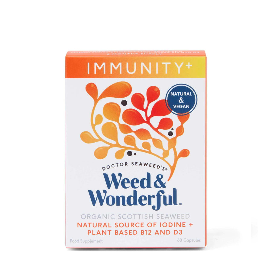 Weed & Wonderful Organic Immunity+ Seaweed 60 Capsules