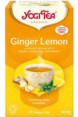 Yogi Tea Ginger Lemon Organic Tea 17 Bags