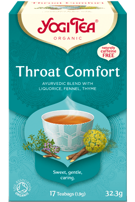 Yogi Tea Throat Comfort Organic Tea 17 Bags