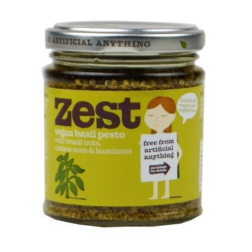 Zest Basil Pesto for Vegans 165g - Pack of 2