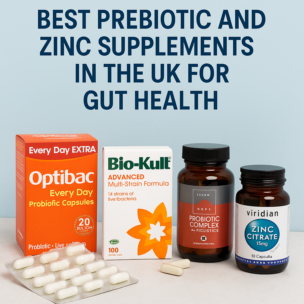 Best Prebiotic and Zinc Supplements in the UK for Gut Health