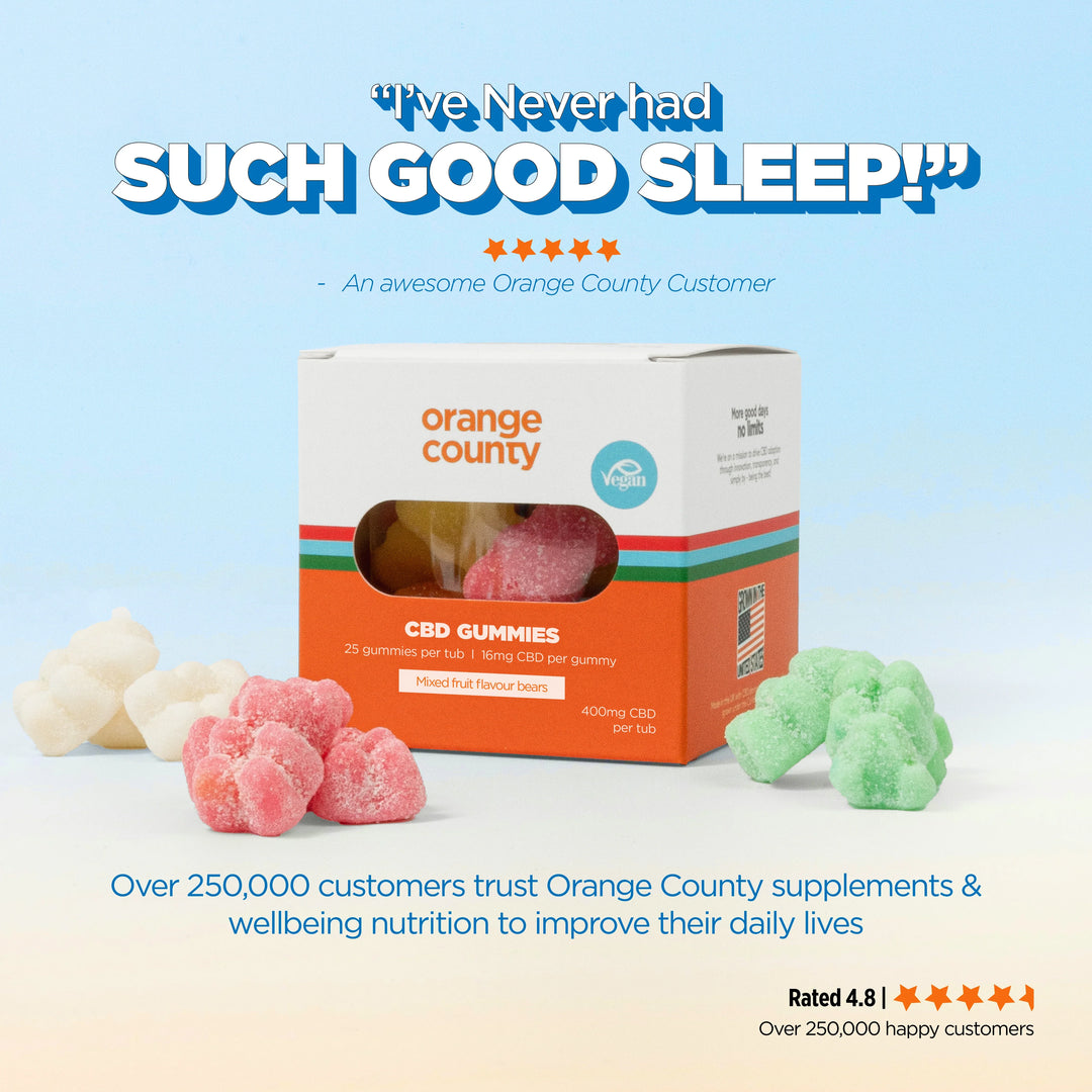 How Orange County CBD Edibles Help with Stress and Sleep
