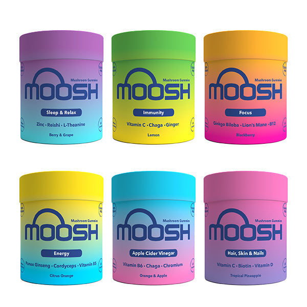 Moosh Mushroom Gummies 60 gummies