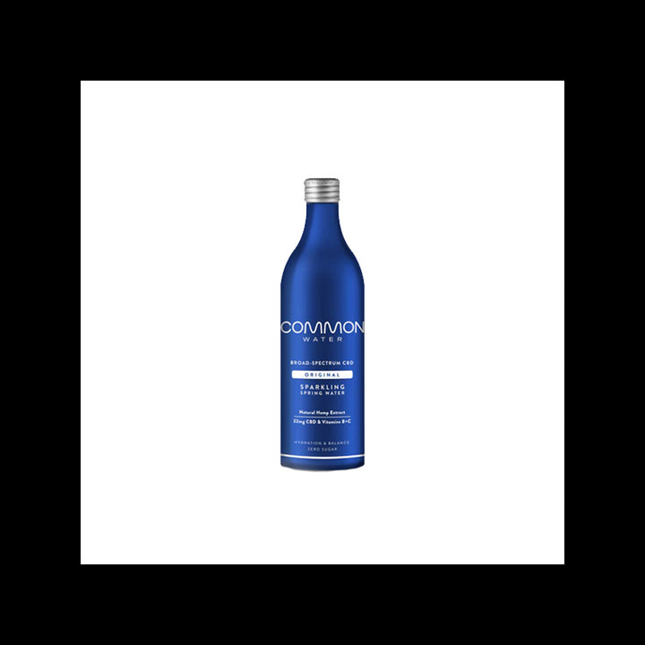 12 x Common Original Sparkling Broad Spectrum 22mg CBD Water - 330ml (BUY 1 GET 1 FREE)