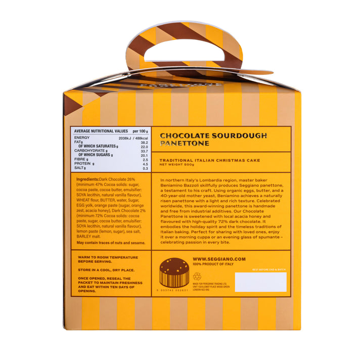 Seggiano Chocolate Panettone 500g