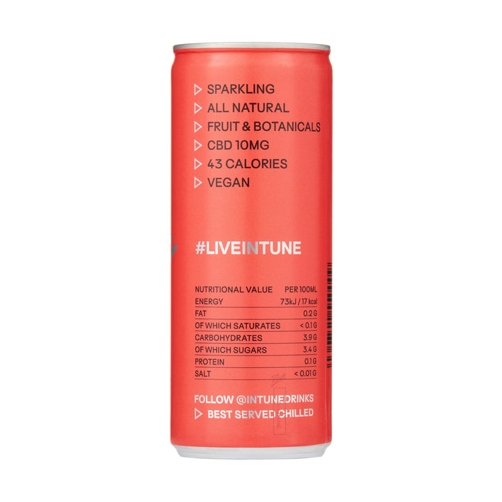 INTUNE Drink 10mg Active CBD 250ml