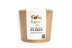 Cocoa Loco Organic Milk Hot Chocolate Drinking Flakes 200g