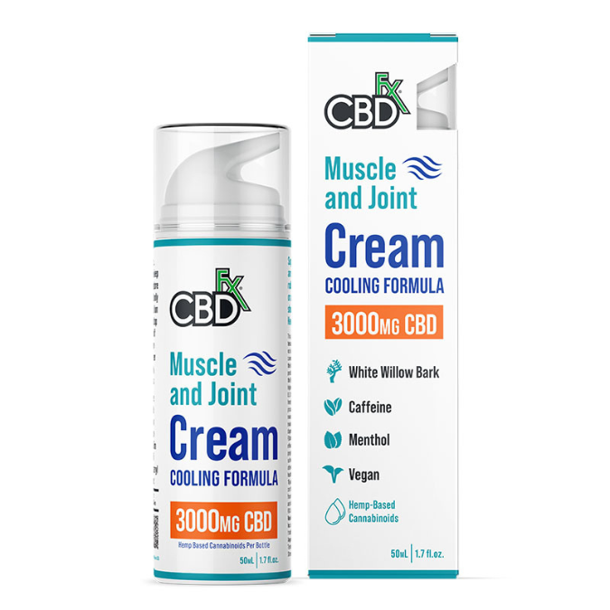 CBD +FX Muscle and Joint Cream 50ml