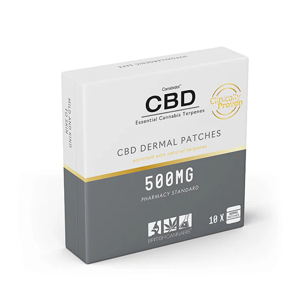 CBD by British Cannabis - CBD Dermal Patch 10psc