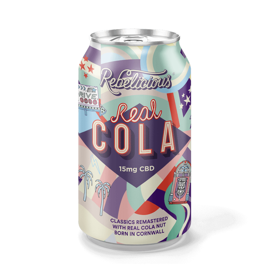 Rebelicious Drink Real Cola 15mg 330ml