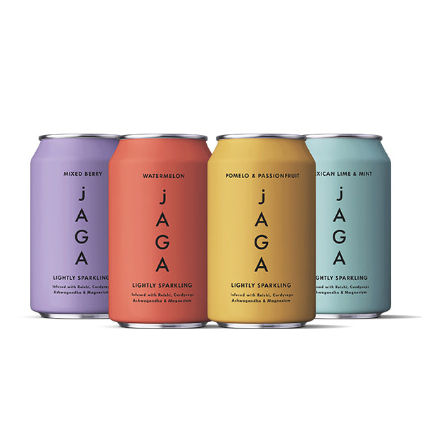 jAGA Lighty Sparkling Drinks 8x 330ml