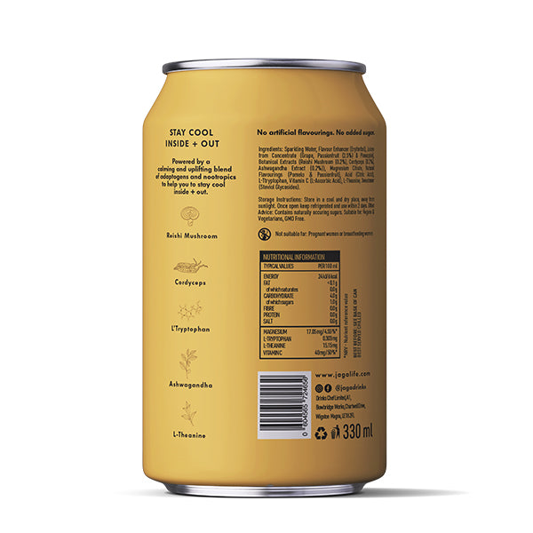 jAGA Lighty Sparkling Drinks 8x 330ml