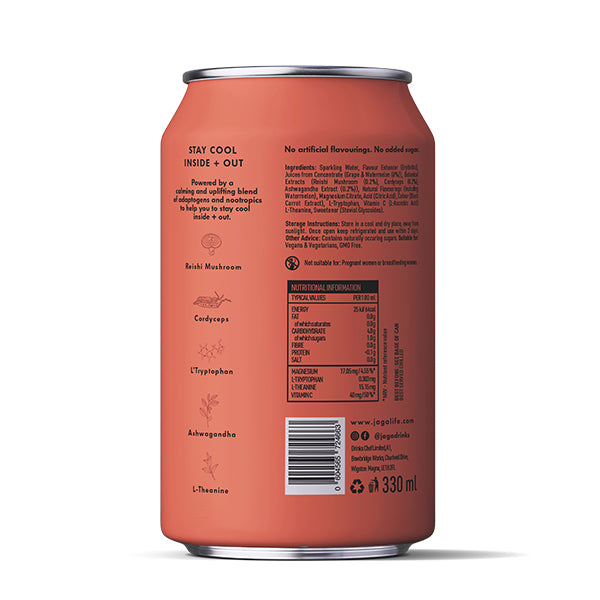 jAGA Lighty Sparkling Drinks 8x 330ml