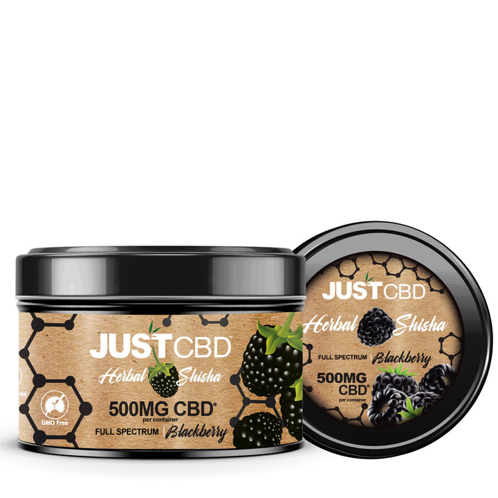 Just CBD Herbal Shisha Blackberry