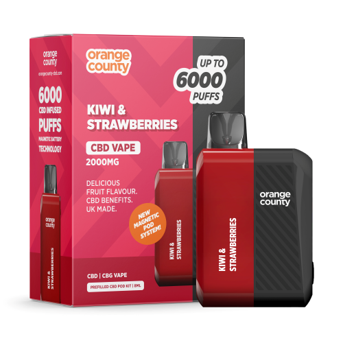 Orange County Prefilled CBD Pod Kit 2000mg 8ml