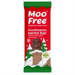 Moo Free Santa Bar with Cereal Balls 30g