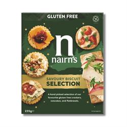 Nairn's Gluten Free Savoury Biscuit Selection Box 235g