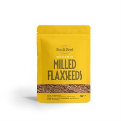 Sun & Seed Organic Milled Flax Seeds 250g