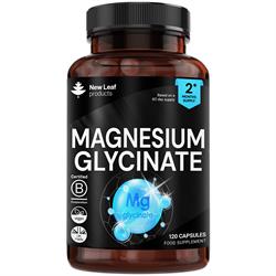 Magnesium Glycinate 1040mg Elemental 208mg Recyclable Bottle