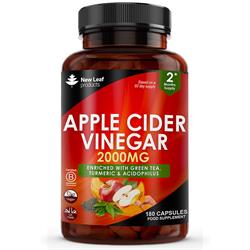 Apple Cider Vinegar Complex + Mother & Nutrients 180 Caps