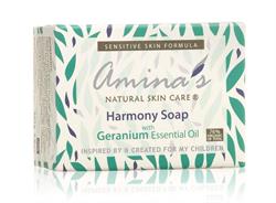 Face & Body Geranium Harmony Soap Cleanser for Daily Use 130g