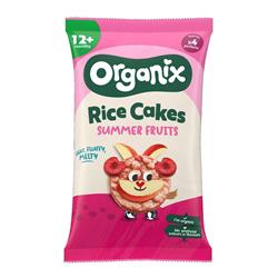 Organix Rice Cakes Summer Fruits 40g