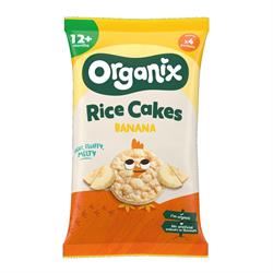 Organix Rice Cakes Banana 40g