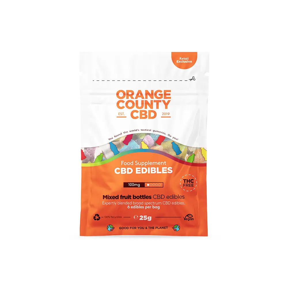 Orange County CBD Gummy Bottles