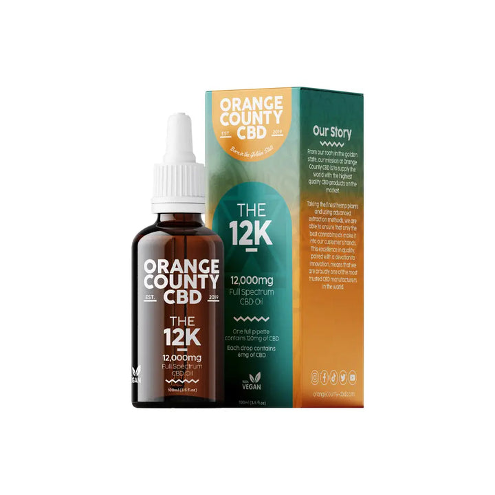 Orange County CBD Full Spectrum Oil 100ml