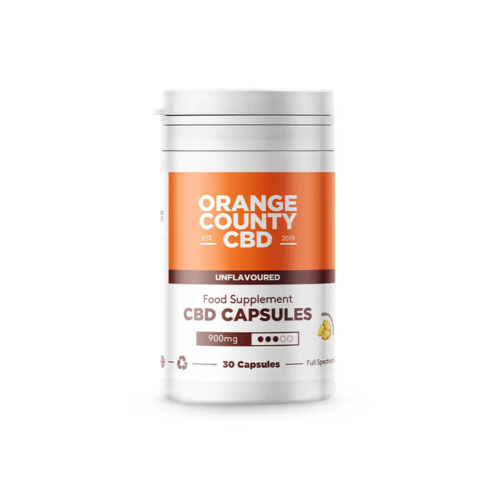 Orange County CBD Soft Gel Capsules 30 per tube