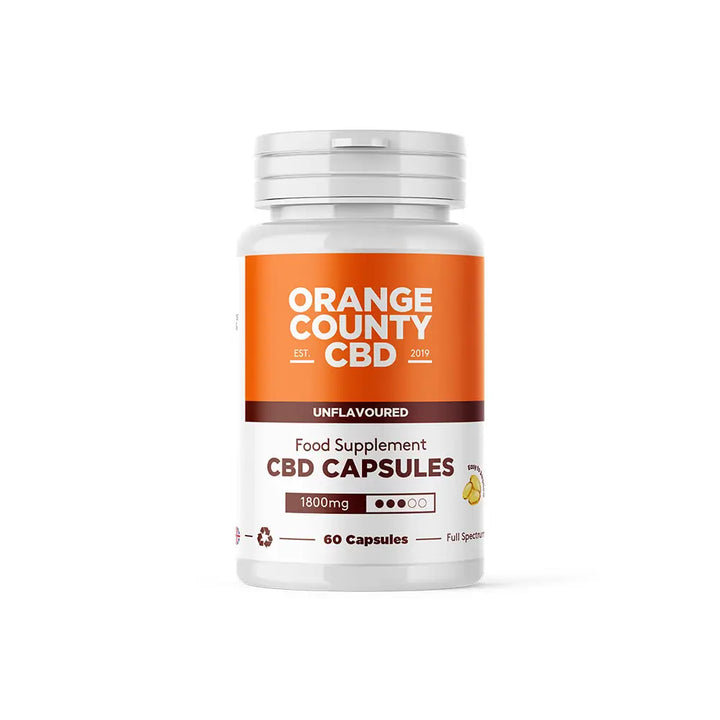 Orange county CBD Soft Gel Capsules 60 per tube