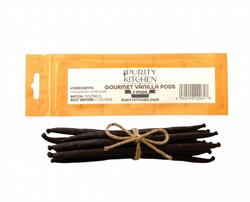 Purity Kitchen Gourmet Madagascan Vanilla Pods 5 Pods