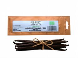Purity Kitchen Organic Madagascan Vanilla Pods 5 Pods
