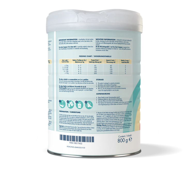 Pure Goat Follow-on Formula 2 800g