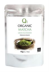 Qi Organic Matcha green tea powder 40g pouch